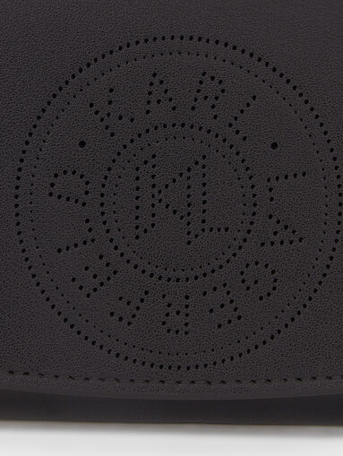 K/CIRCLE leather wallet with shoulder strap - 5