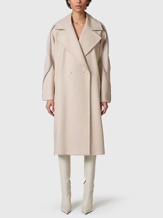 Wool blend coat - 1