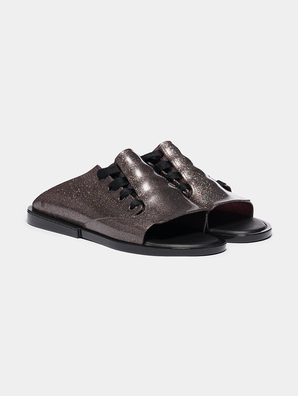 ULITSA Glitter slides - 2
