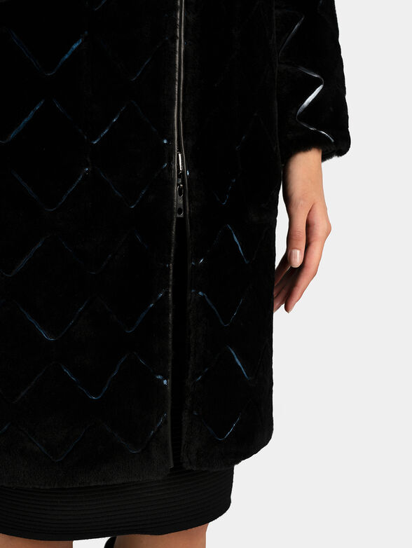 Reversible leather coat - 4