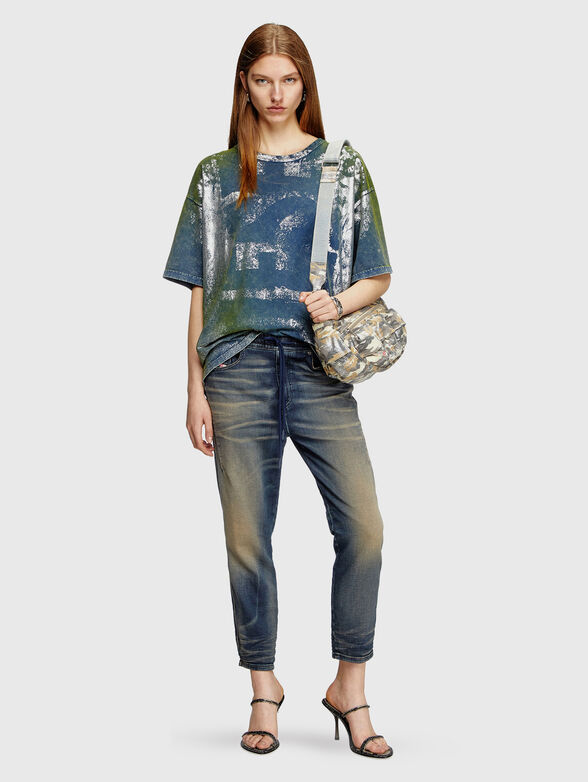 2041 D-FAYZA JOGG jeans with elastic waistband - 4