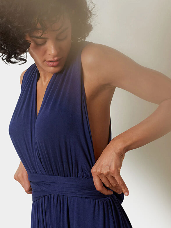 SUMMER GLAM jumpsuit in blue color - 3