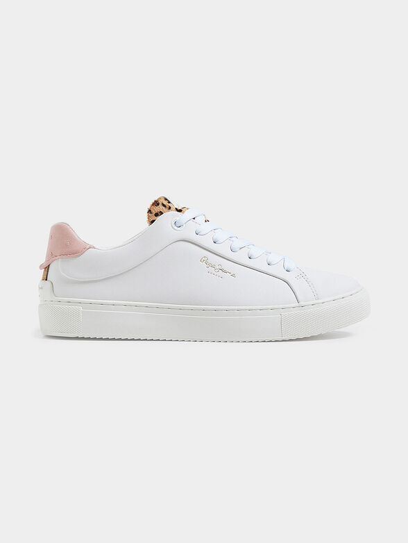 ADAMS RIGA white sneakers with accent - 1