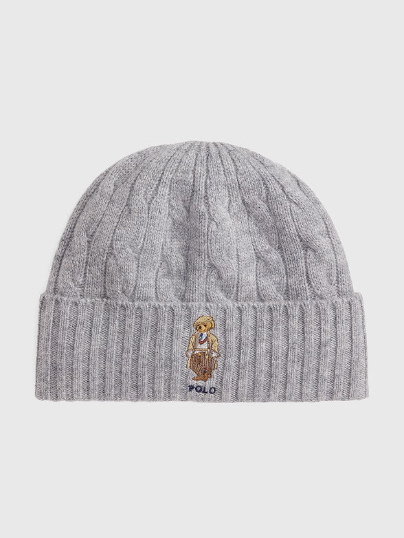 Polo Bear wool and cashmere hat - 1