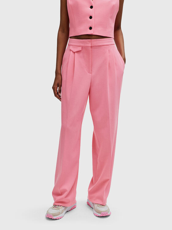 HELEPHER pink trousers - 1