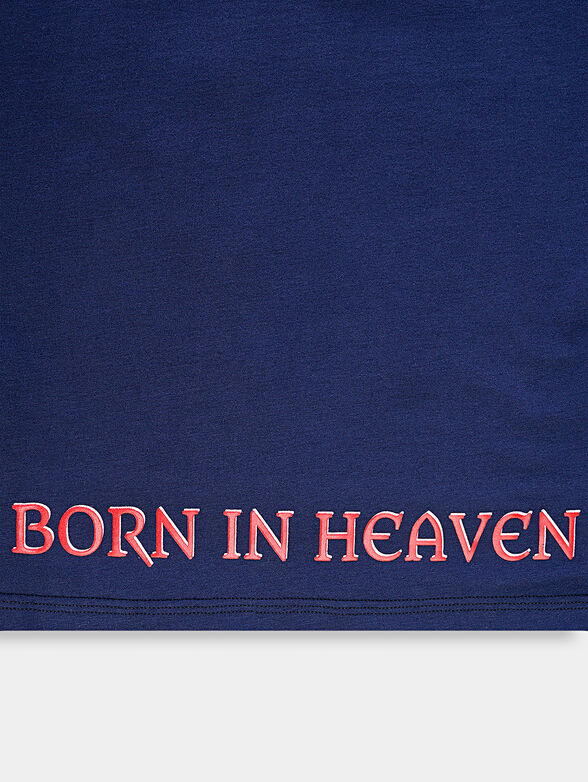 TS032 T-shirt with Japanese art accents - 5