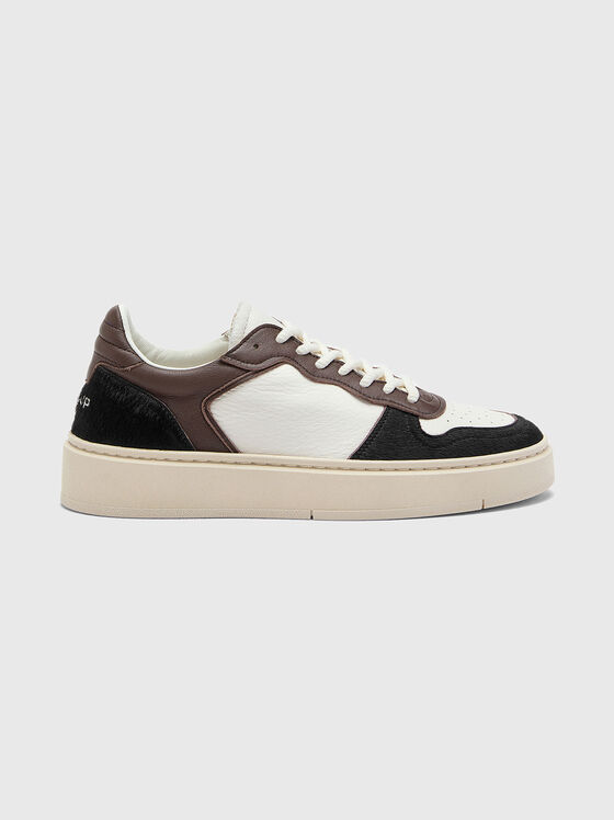 Leather sneakers - 1