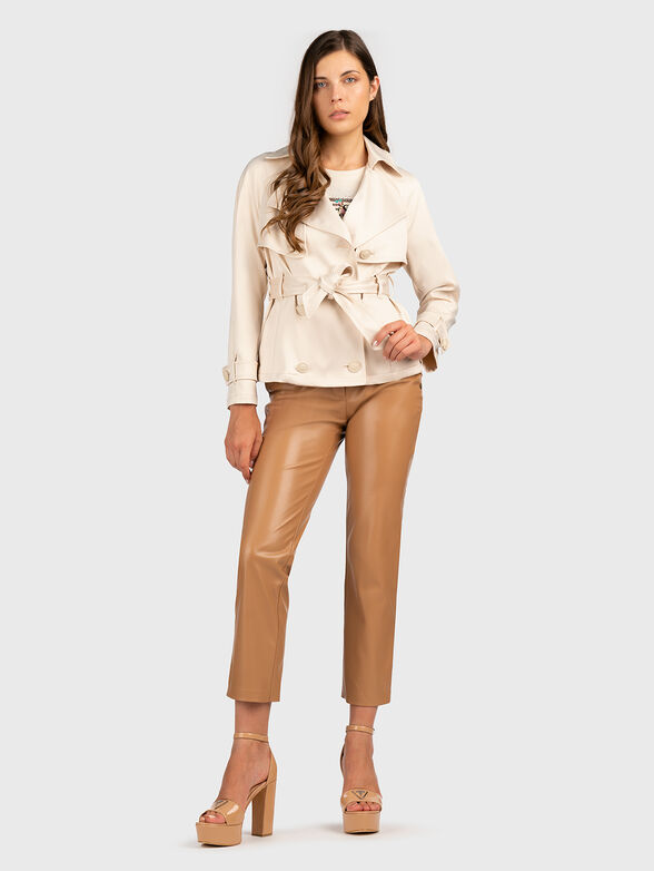 ANDREA short double-breasted trench coat - 2