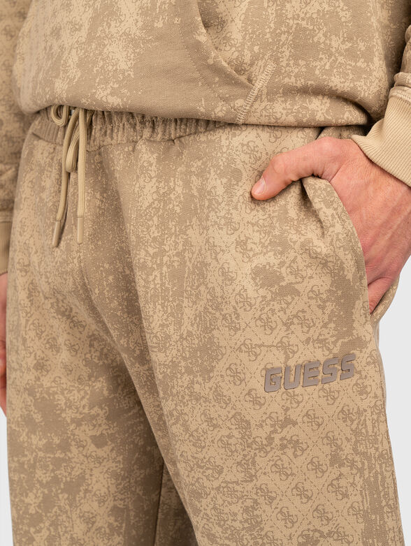 Beige sweatpants - 3