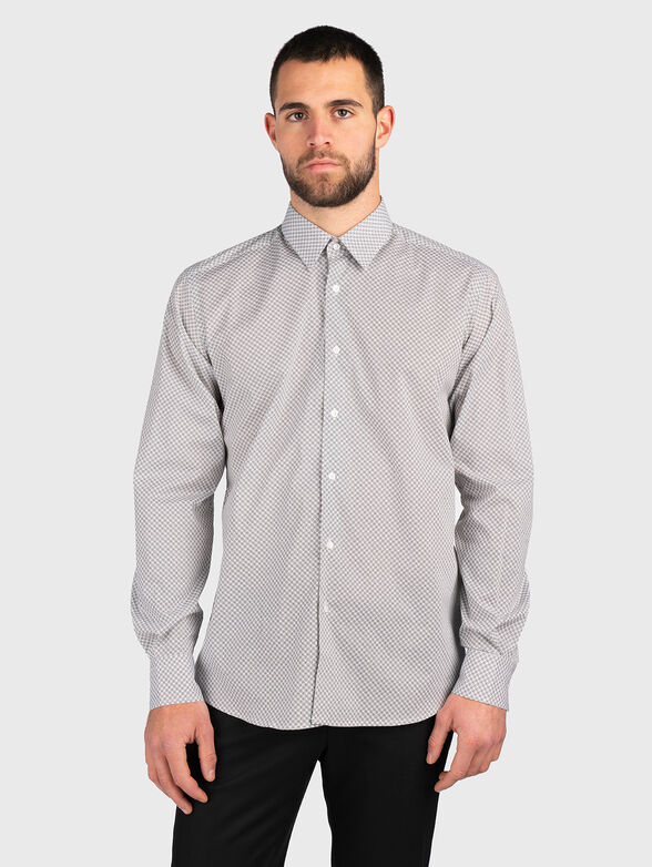 Shirt with monogram print  - 1