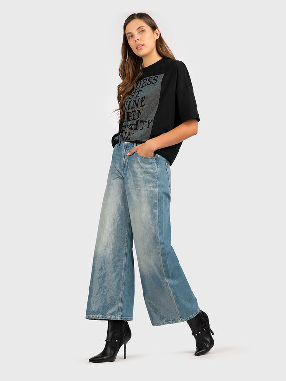 SHINY BOX cotton T-shirt  - 2