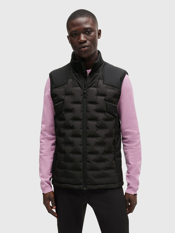 Vest with quilted effect  - 1