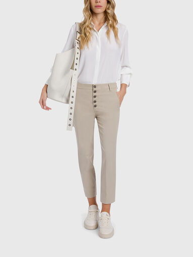 NIMA pants with accent buttons - 5