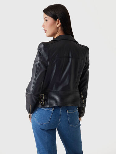 PEGGY leather biker jacket - 3