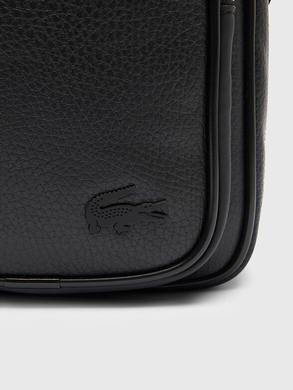 Leather bag with logo - 3