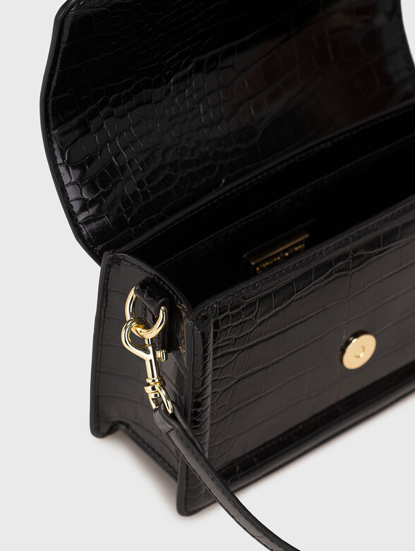 RANGE F bag with croco texture - 5