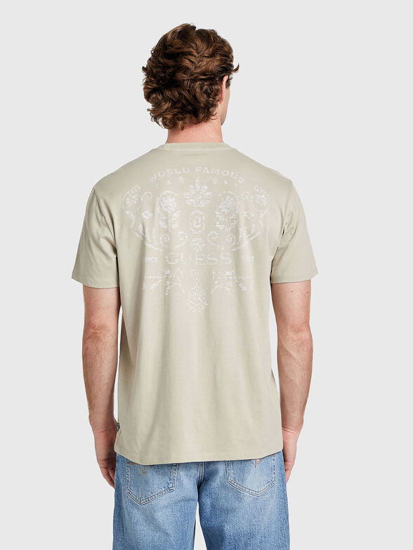 T-shirt with accent print on the back - 2