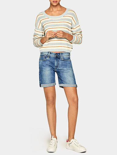 POPPY denim shorts - 5
