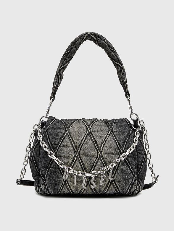 CHARM-D denim bag with quilted effect - 0