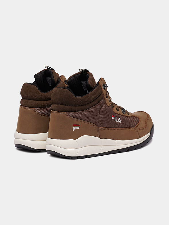 ALPHA MID Black high-top sneakers - 2