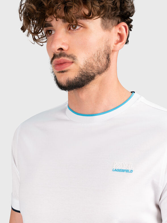 Cotton T-shirt with crewneck - 4