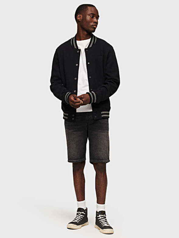 Black bomber jacket - 2