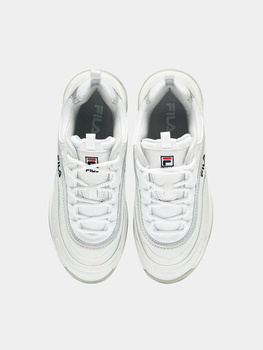 RAY M White sneakers with rose gold accents - 5