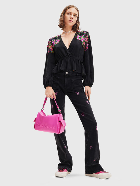 LORNA blouse with floral print - 2