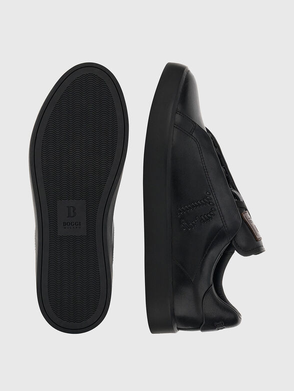 ESSENCE leather sneakers - 4