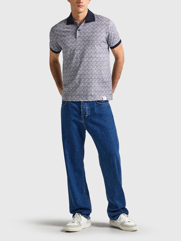 HAYLEY polo-shirt with contrast collar - 2