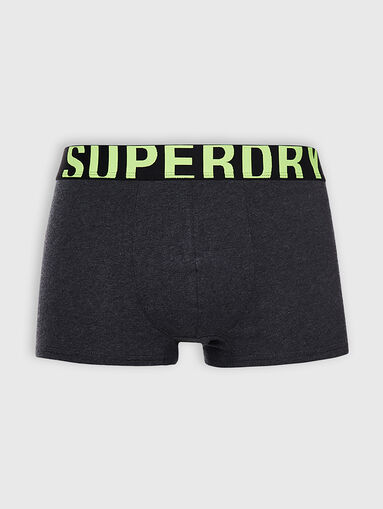 2-pack boxers with branded logo branding - 4