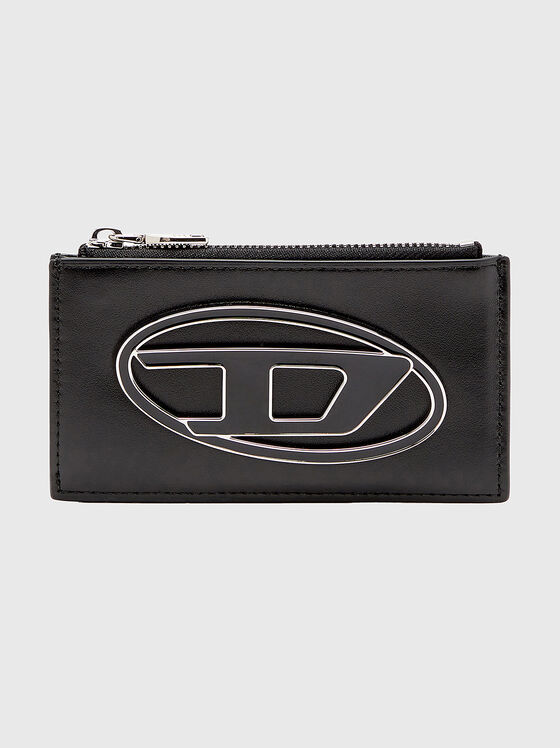 Кожен картодържател 1DR с овално лого - 1