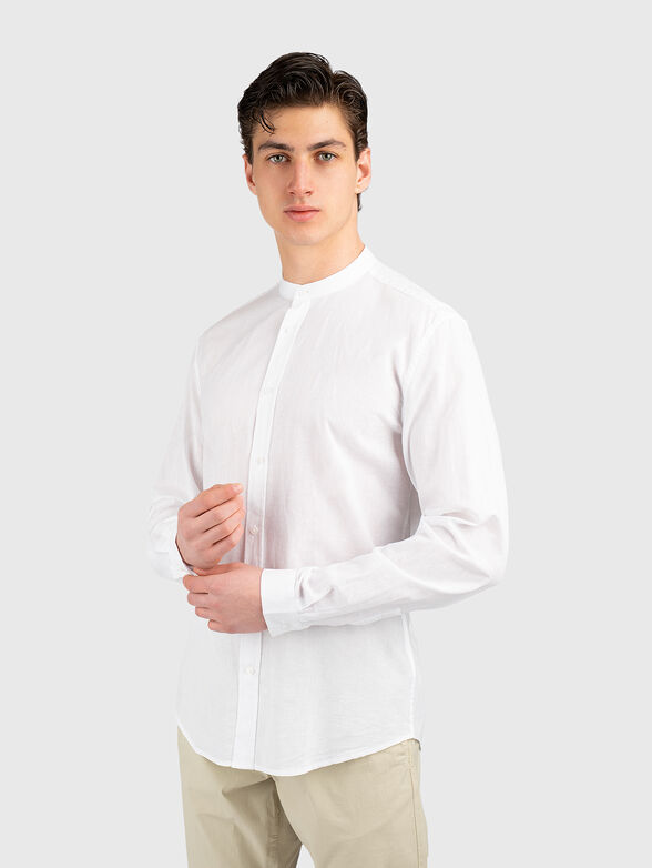 TOLEDO linen and cotton shirt - 1