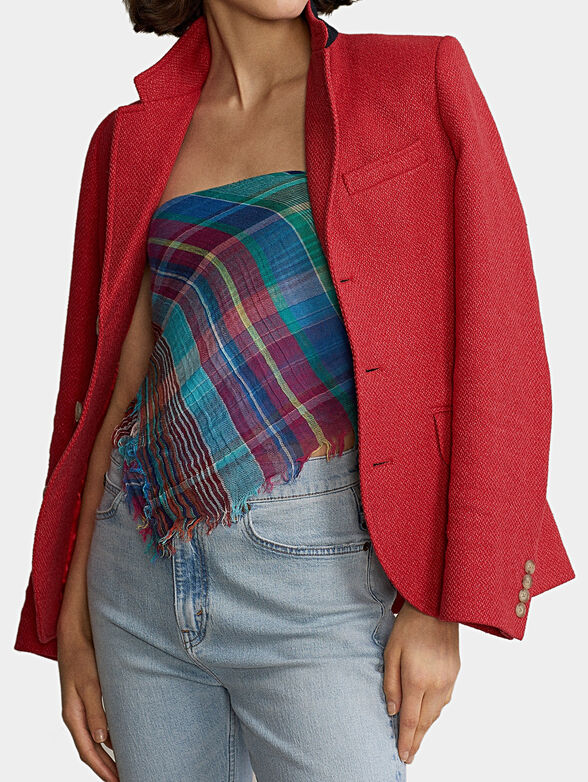 Red blazer - 5