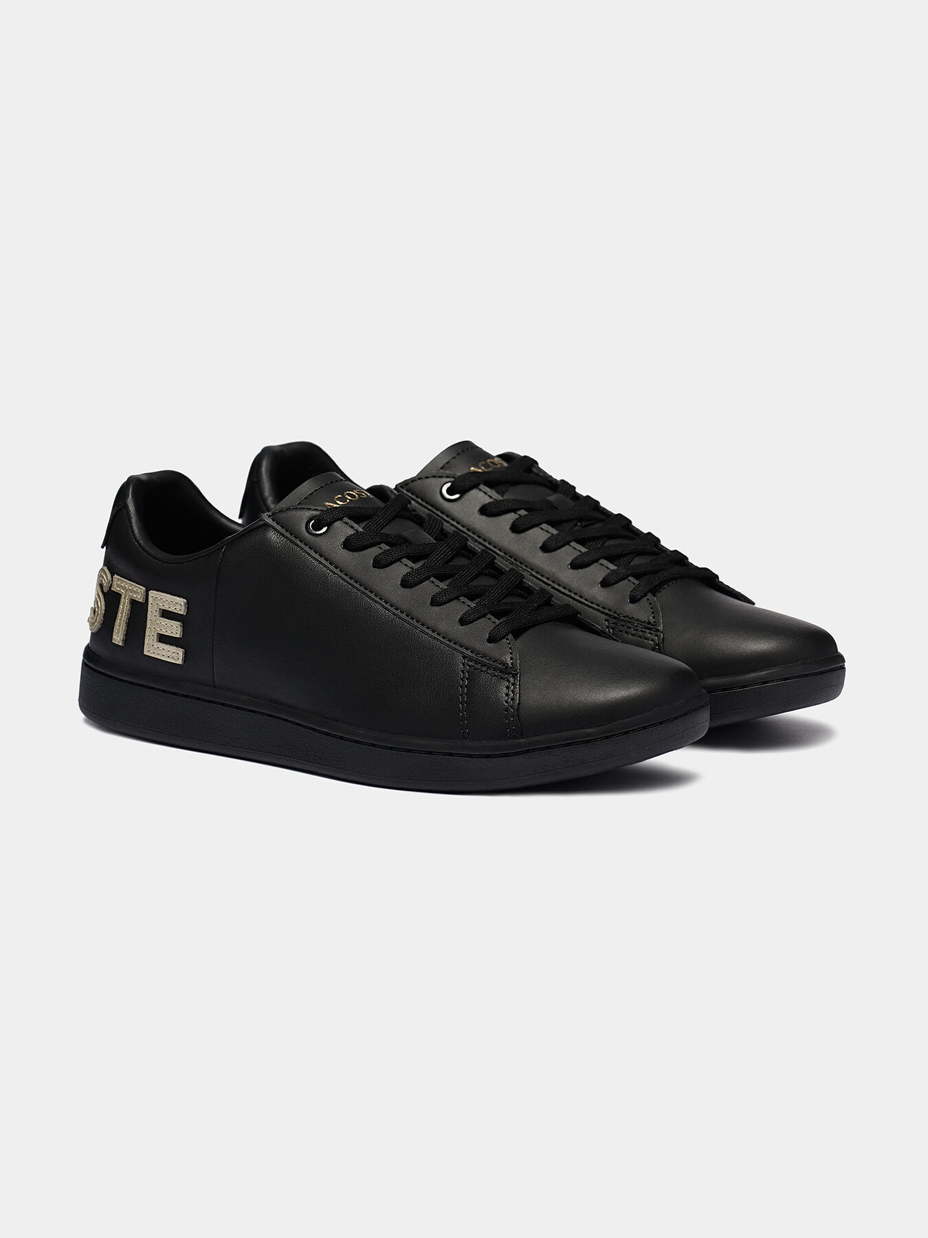 CARNABY EVO 120 leather sneakers with logo detail brand LACOSTE Globalbrandsstore en