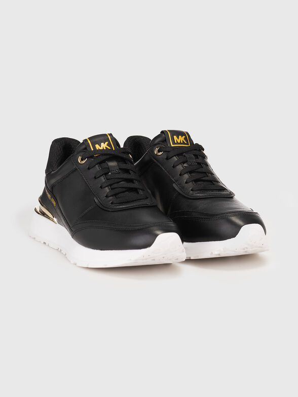 NOVA leather sneakers with contrast sole - 2