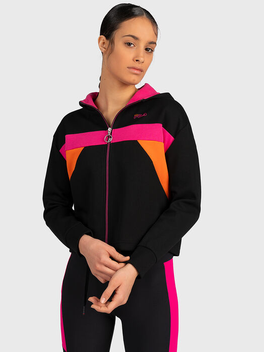 PANJU sweatshirt with accent inserts
