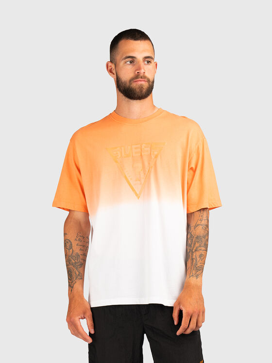 Cotton T-shirt with logo print - 1