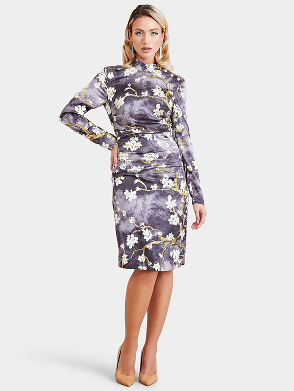 BLOSSOM dress with floral motifs - 1