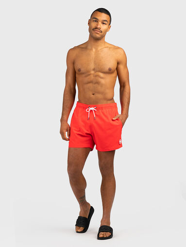 Beach shorts with logo detail - 3