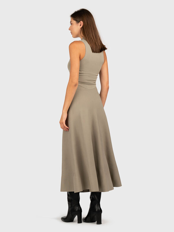 CASSANDRA midi dress with logo - 2