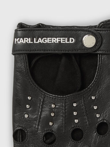 K/ESSENTIAL ROCKY black gloves - 4