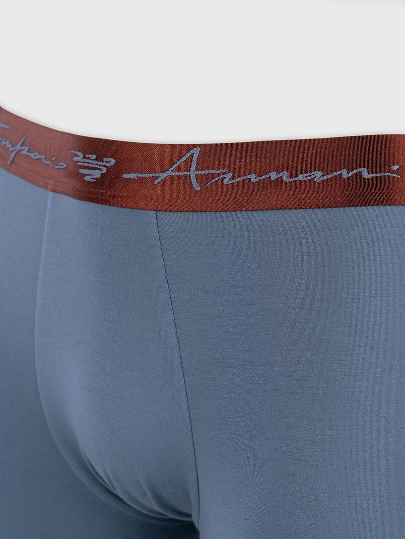 Boxers with contrast logo - 3