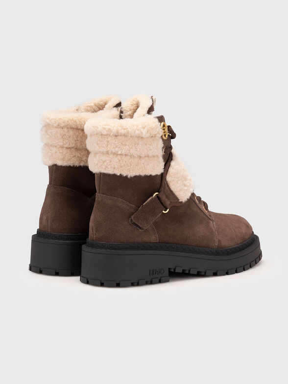 RUMI 40 suede ankle boots - 3