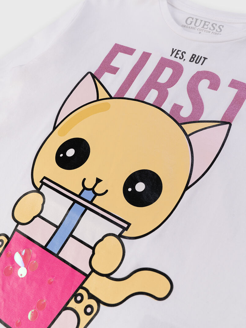 Blouse with print - 3