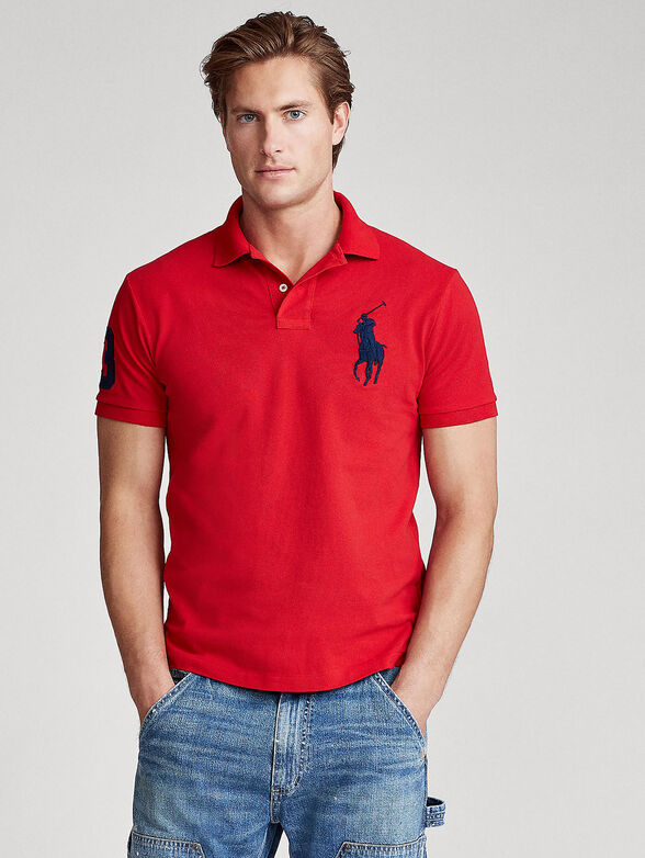 Polo shirt with big logo - 1