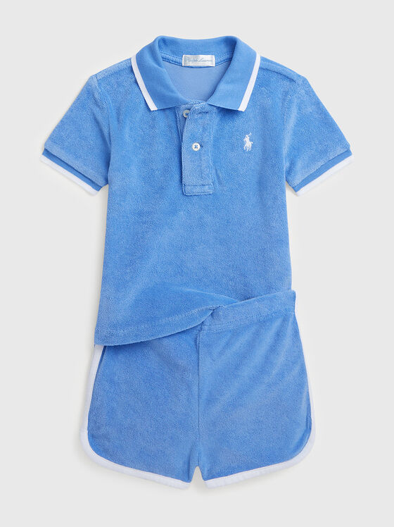 Two pieces set in blue - 1