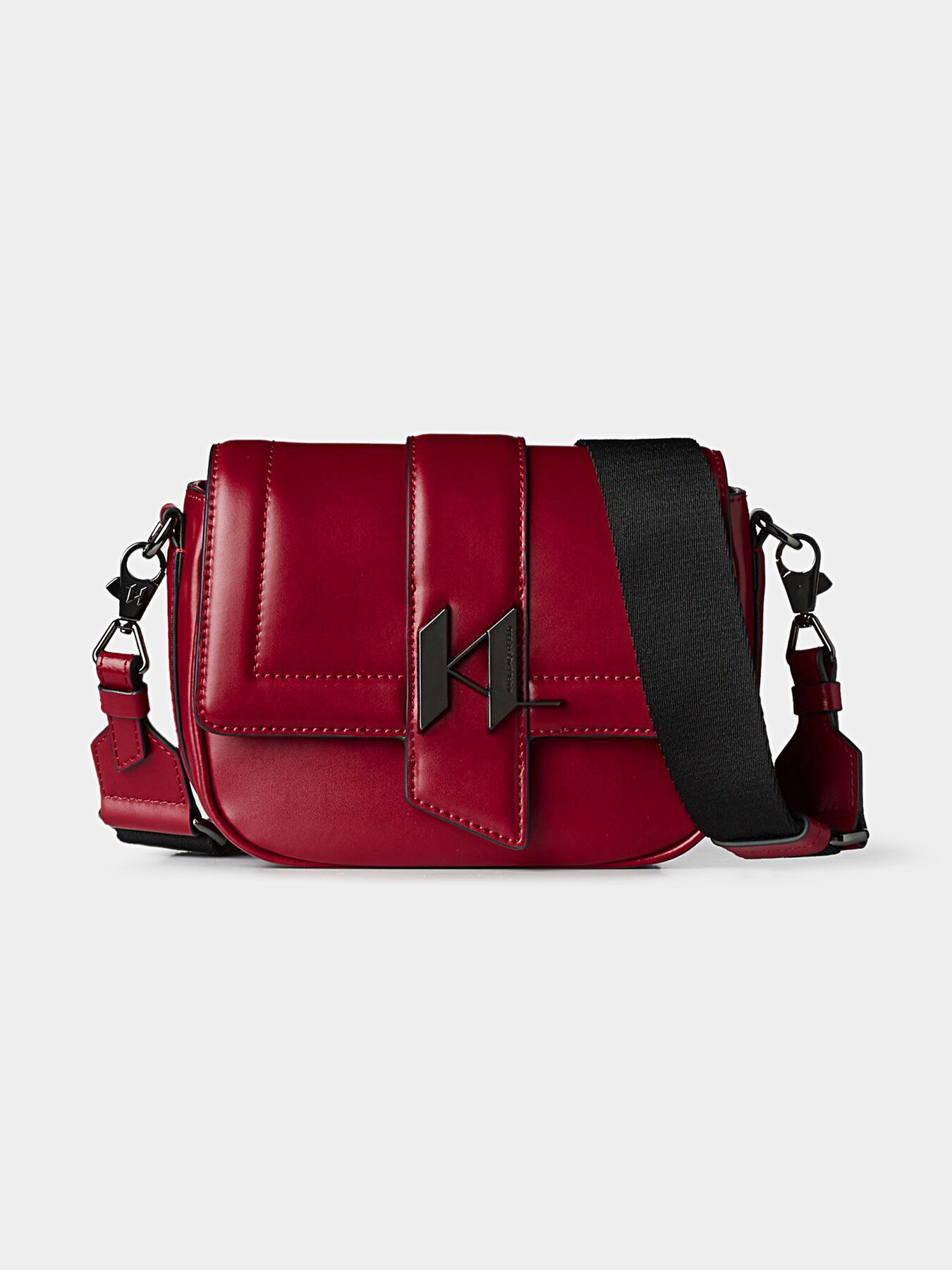 Red and black crossbody bag online