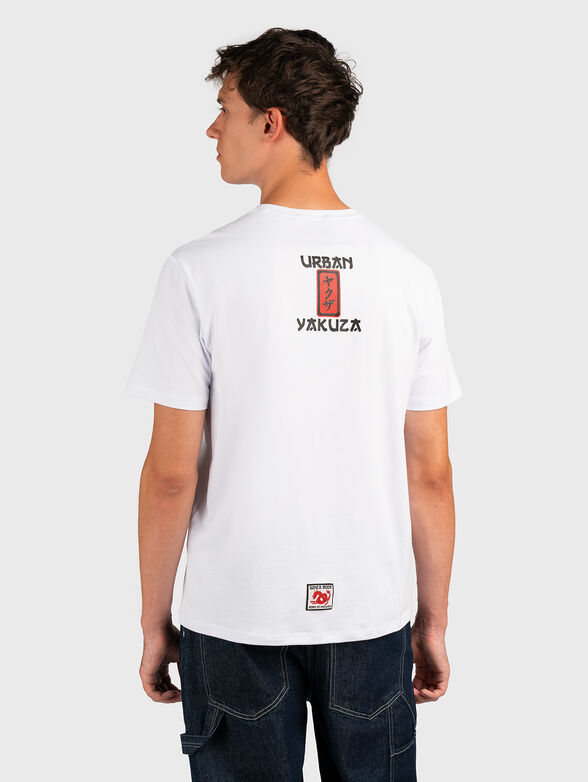 TS178 T-shirt with contrast print and patch - 2