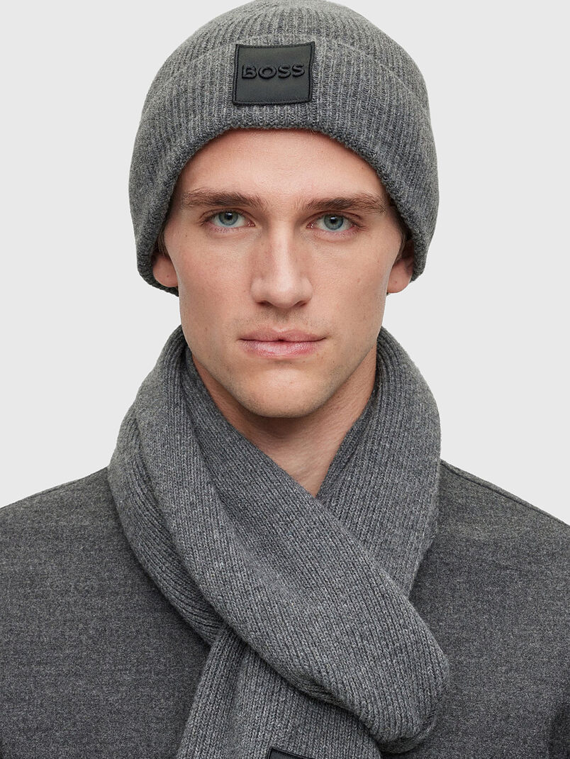 Scarf and beanie hat set - 3